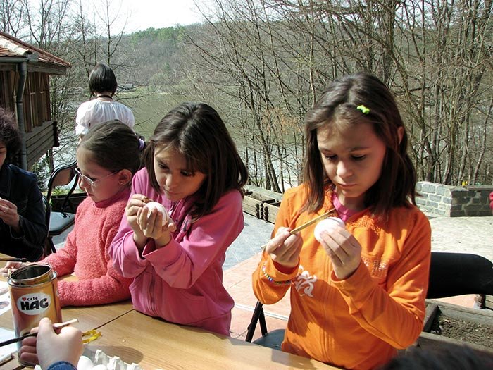 Atelier de încondeiere a ouălor la Muzeul ASTRA 104809