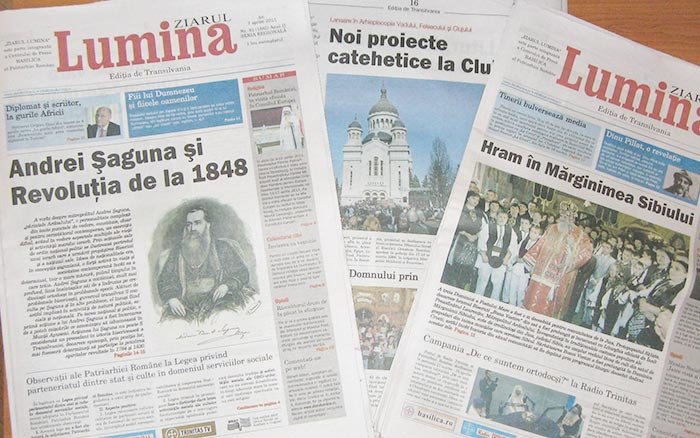 Ediţia de Transilvania a „Ziarului Lumina“ la un an 104855