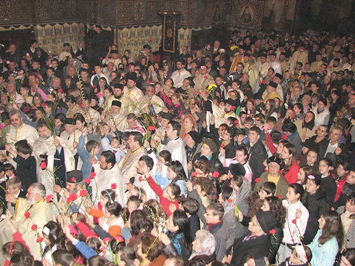Procesiuni de Florii în mai multe oraşe ale ţării 105028