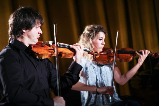 Două viori de legendă la Sala Radio 105560