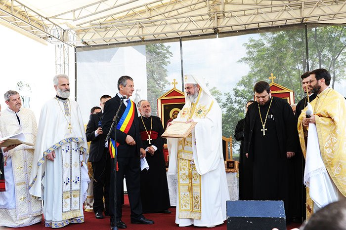 Prima vizită a unui Patriarh în oraşul Mizil 106058