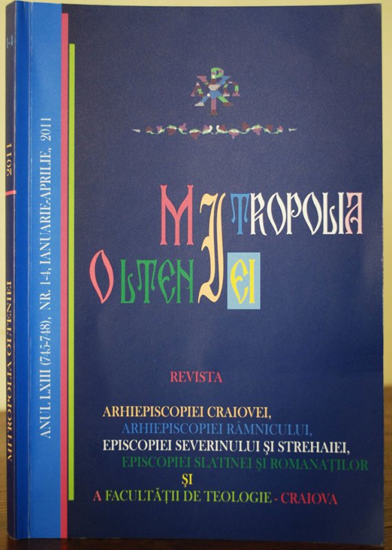 Un nou număr al revistei „Mitropolia Olteniei“ 107539