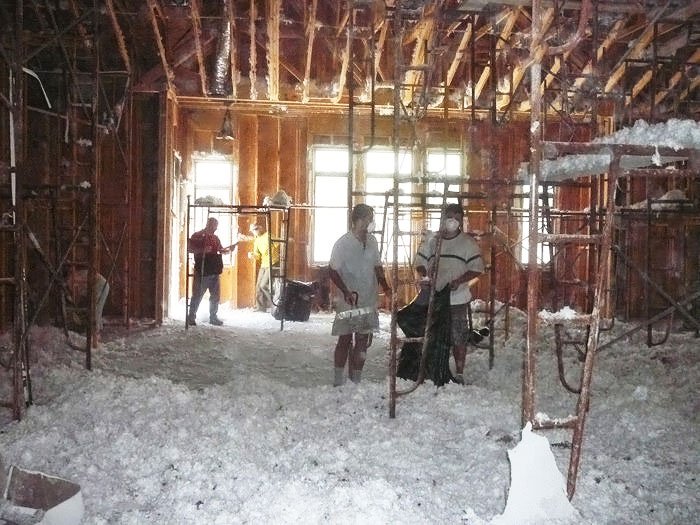 A început reconstrucţia Bisericii „Sfânta Maria“ din SUA 107550