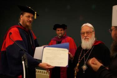 Mitropolitul Kallistos Ware, onorat în America 108554