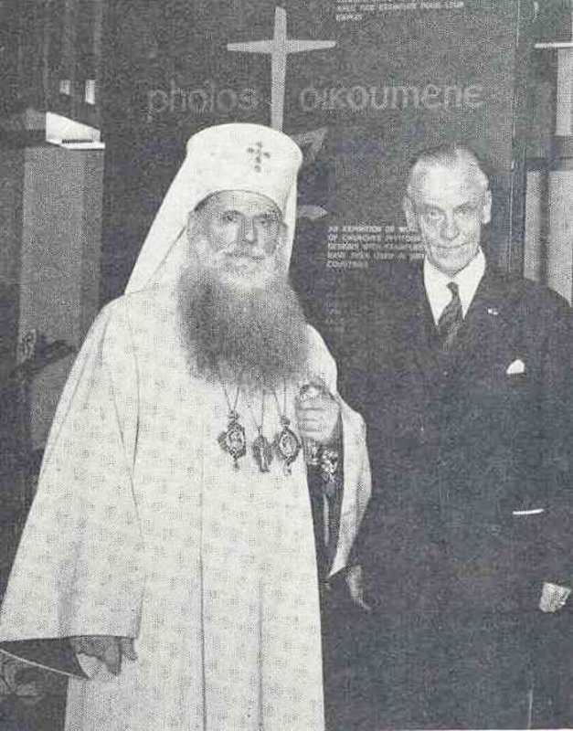 Geneva 1966, patriarhul Justinian la Consiliul Ecumenic al Bisericilor 108883