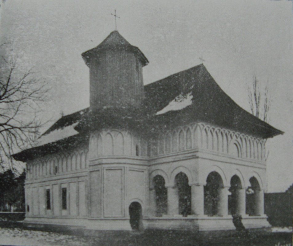 Biserica brâncovenească de la Mogoşoaia la 1900 109460