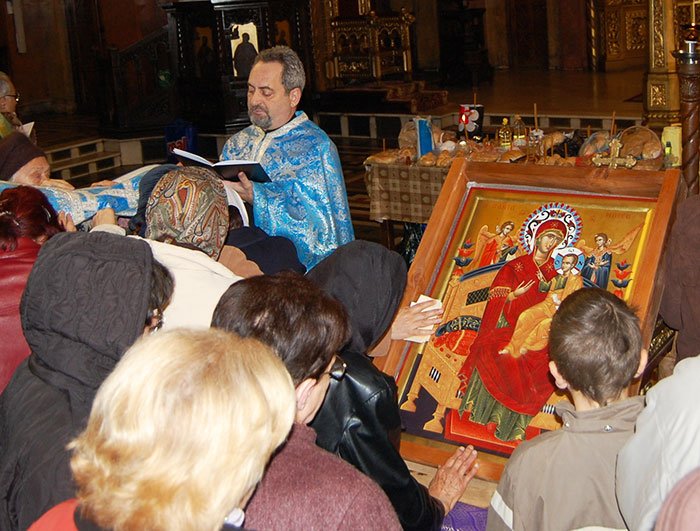 Copie a icoanei Maicii Domnului „Panthanasa“, în Banat 109599