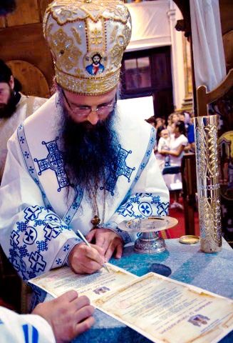 Sfinţirea bisericii româneşti din Genova 109614