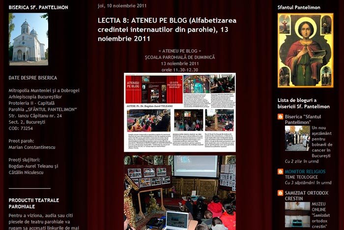 Pastoraţie prin intermediul blogului 109994