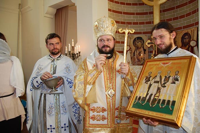 Sfinţii Martiri şi Mărturisitori Năsăudeni, sărbătoriţi de românii din Suedia 109988