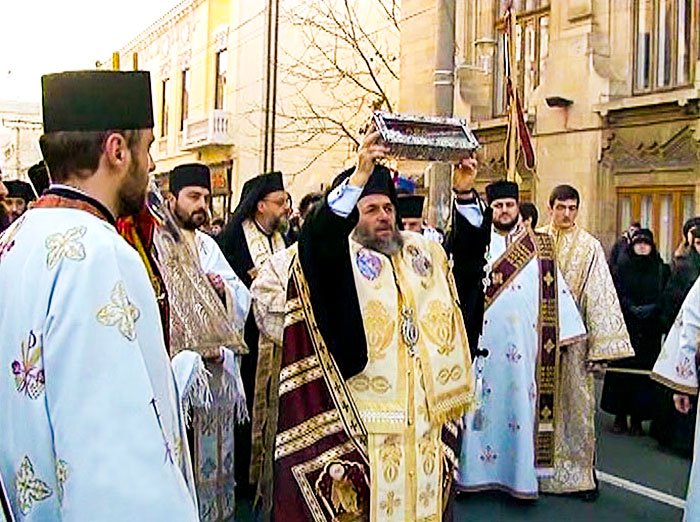 Moaştele Sfântului Spiridon au fost aduse la Galaţi 110300