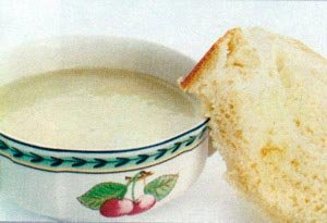 Supă de chimen şi praz cu măsline 110337