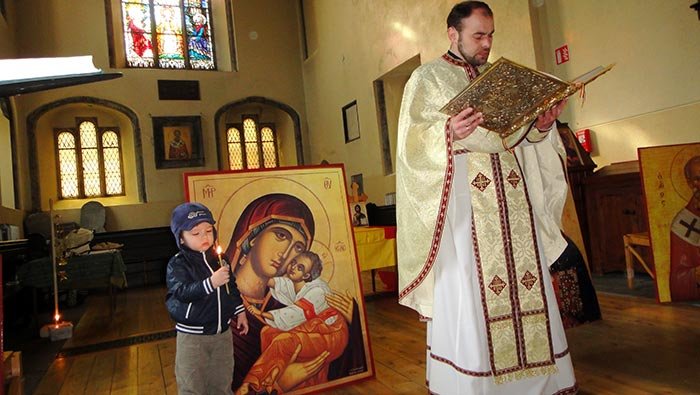 100 de kilometri pentru Sfânta Liturghie 110782