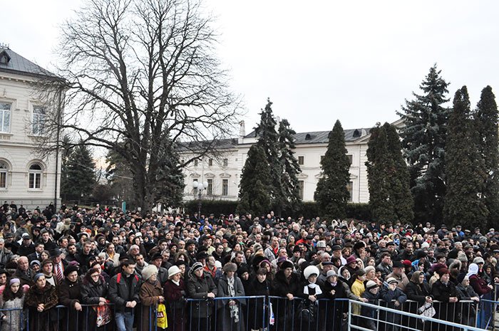 Sărbătoarea Botezului Domnului la Iaşi 111129