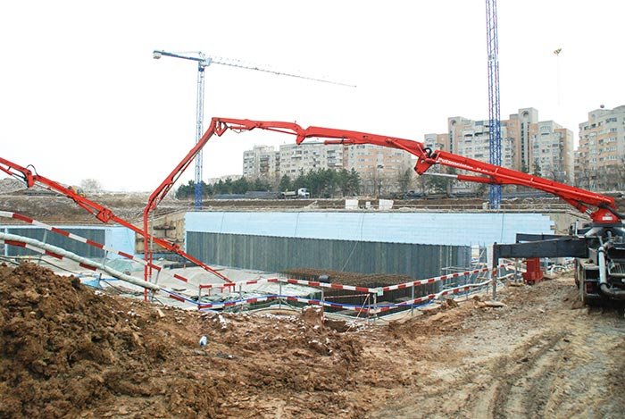 O nouă şarjă de beton pentru fundaţie 91613