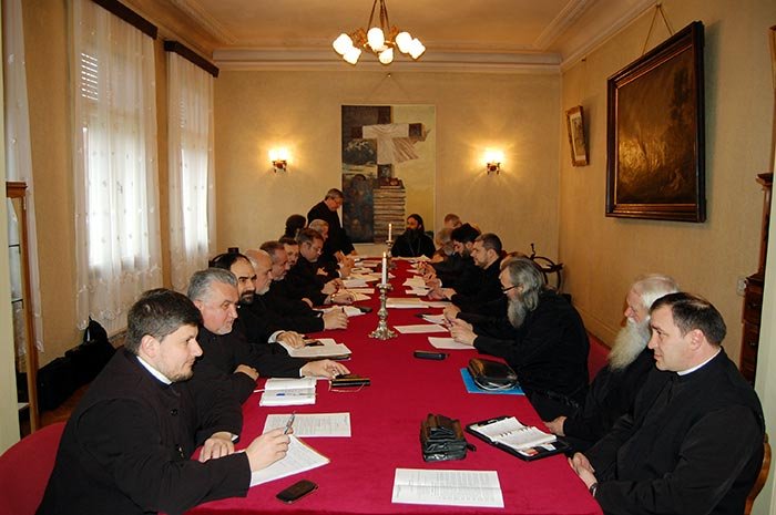 Întrunire de lucru a Consiliului eparhial la Timişoara 91707