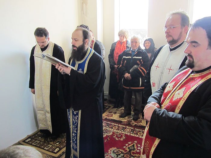 Sfinţirea bibliotecii parohiei Găneşti 91781