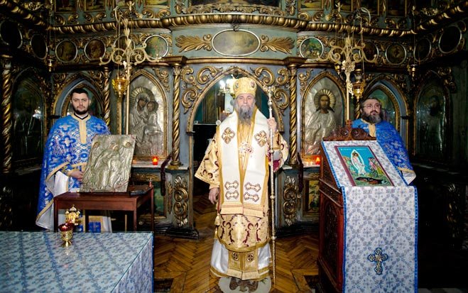 Slujbă arhierească la Biserica „Sfântul Gheorghe Vechi“ 91926