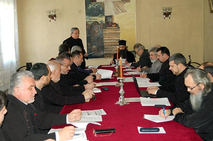 Şedinţe de lucru în Arhiepiscopia Timişoarei 91998