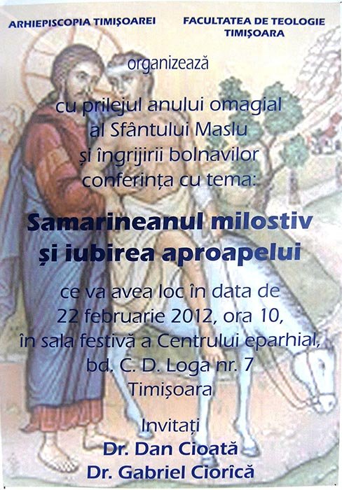 „Samarineanul milostiv şi iubirea aproapelui“ la Timişoara 92162