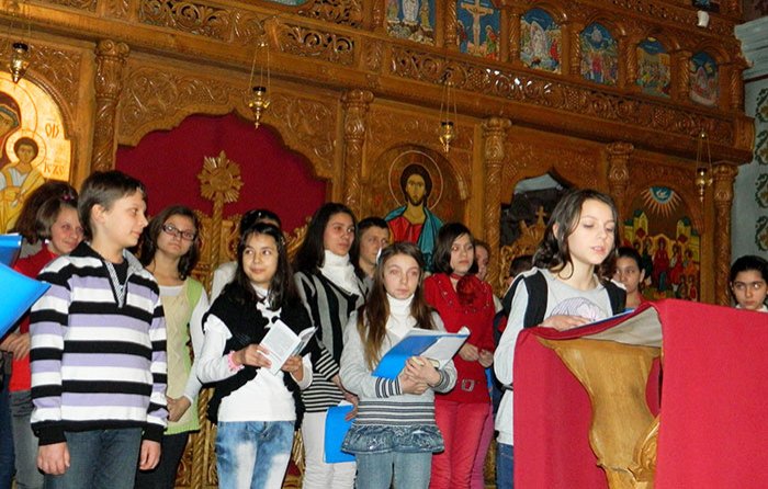 Bucuria copiilor la începutul Postului Mare 92263