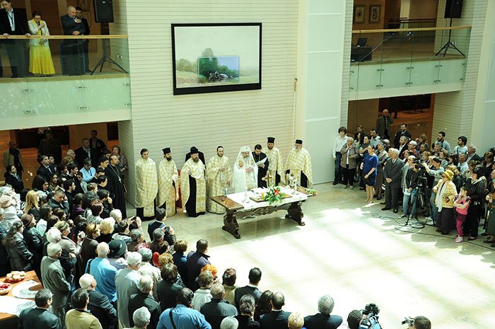 Sfinţirea noului sediu al Bibliotecii Naţionale 93241