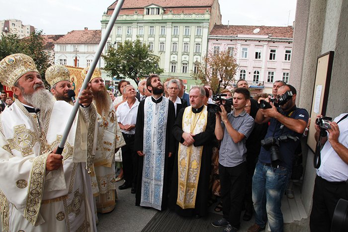 Resfinţirea catedralei din Târgu Mureş 90391