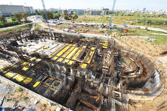 Lucrări la subsolurile 3 şi 2 90545