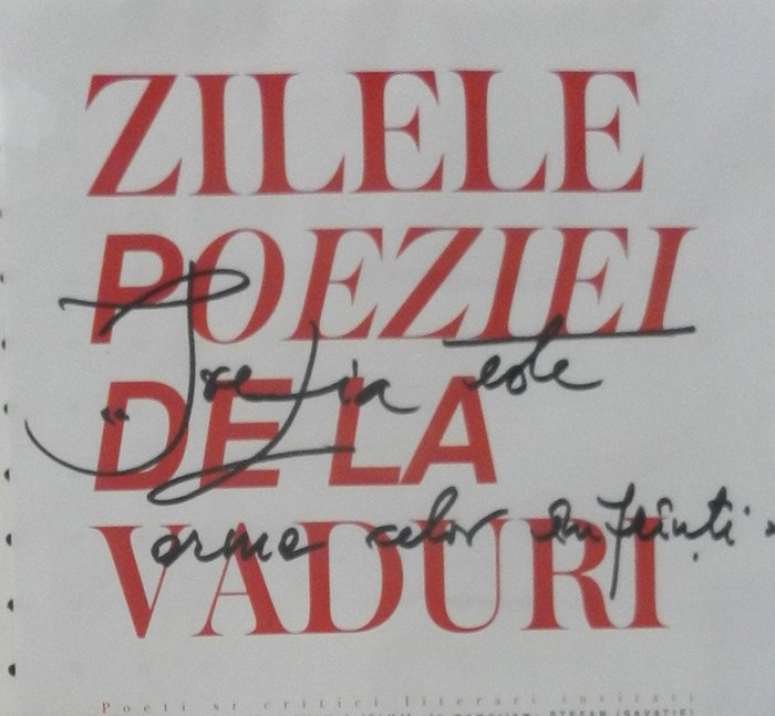 A doua zi a festivalului „Zilele poeziei de la Vaduri“ 91112