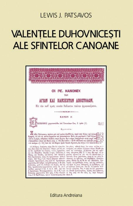 Dimensiunea duhovnicească a sfintelor canoane 90095