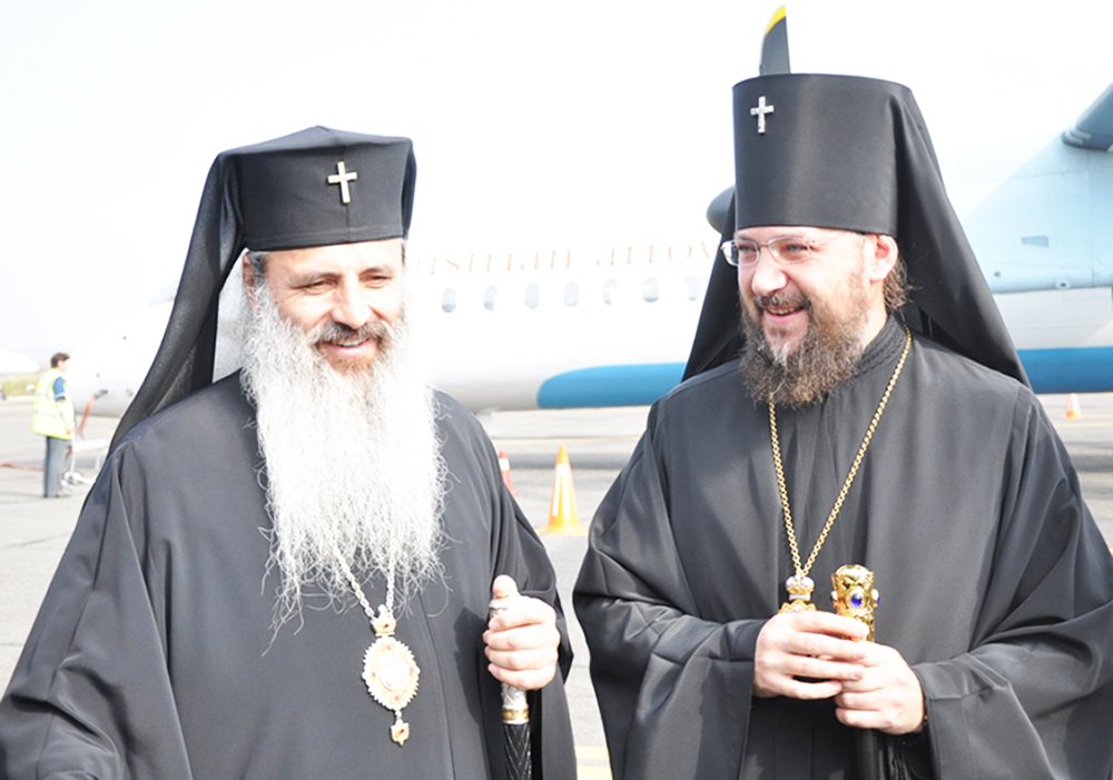 IPS Arhiepiscop Antonie, rectorul Academiei Teologice din Kiev, a sosit la Iaşi 89808