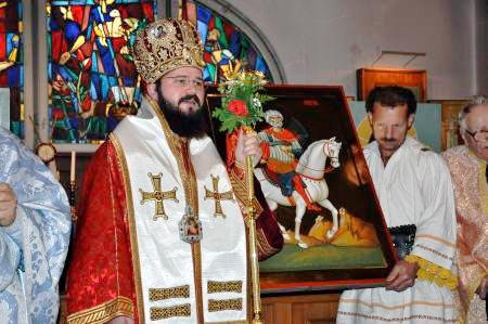 Sfântul Mucenic Mina cinstit de românii din capitala Suediei 89648