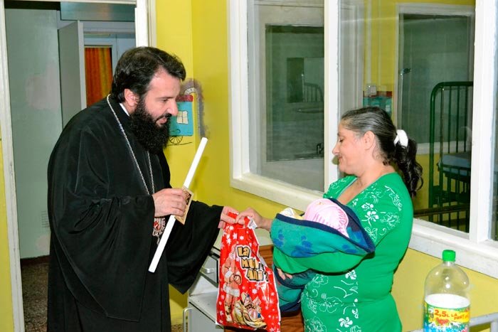 Taina Sfântului Maslu la Spitalul Judeţean din Reşiţa 88543