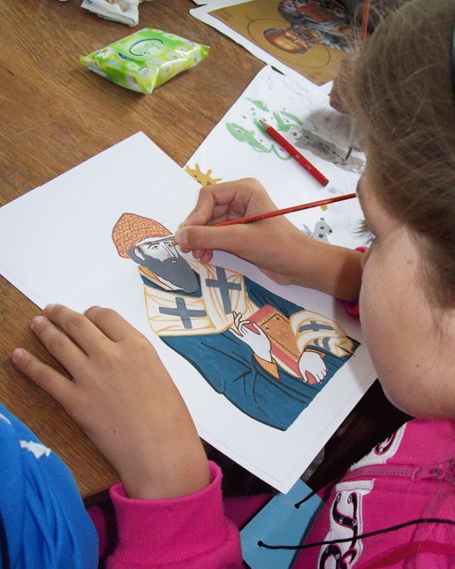 „Hristos împărtăşit copiilor“ în Parohia Satchinez 88862