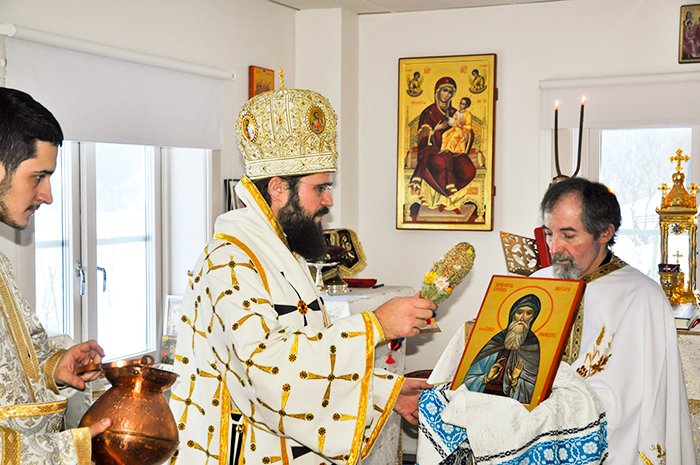 Sfântul Cuvios Antipa cinstit la Stockholm 88865