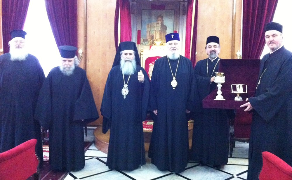 Reconciliere între Patriarhia Ierusalimului şi Patriarhia Română 87583