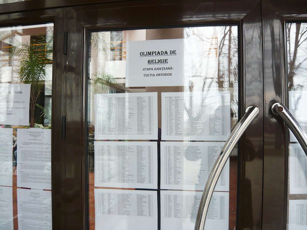 Peste 400 de elevi la olimpiada judeţeană de religie 87432