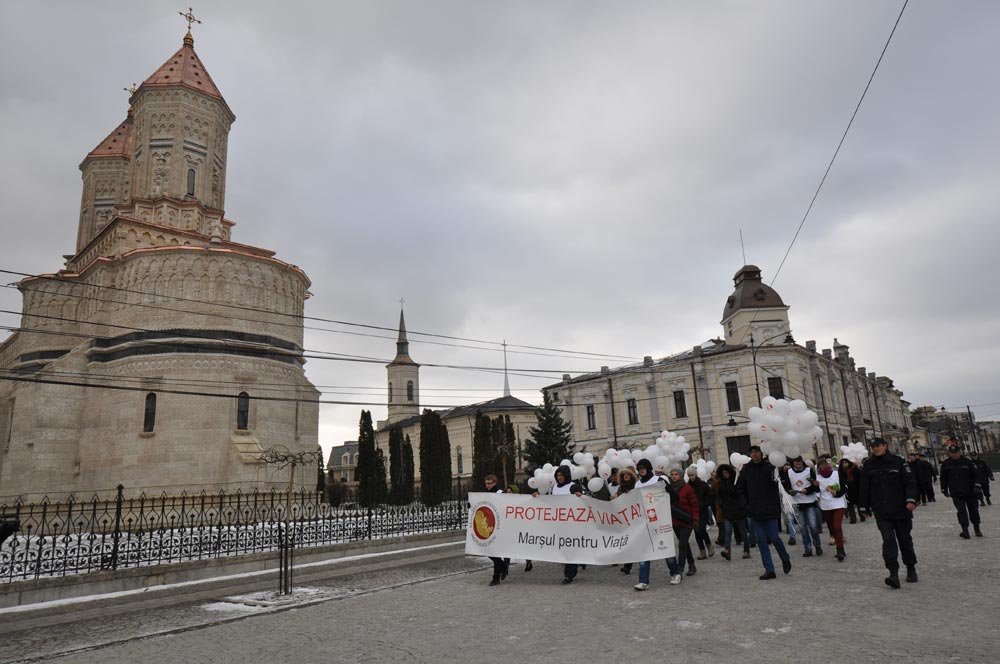 „Marş pentru viaţă“, la Iaşi 87029