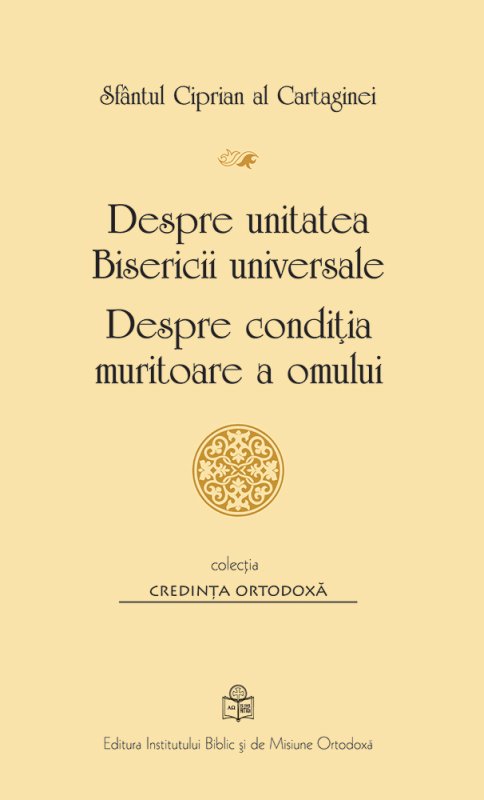 Două tratate ale Sfântului Ciprian al Cartaginei 86889