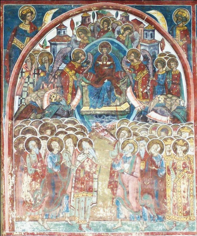 Denia Imnului Acatist, cântare de mulţumire adusă Apărătoarei Doamne 86499