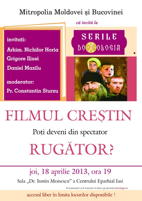 Filmul creştin, la „Serile Doxologia“ 86513