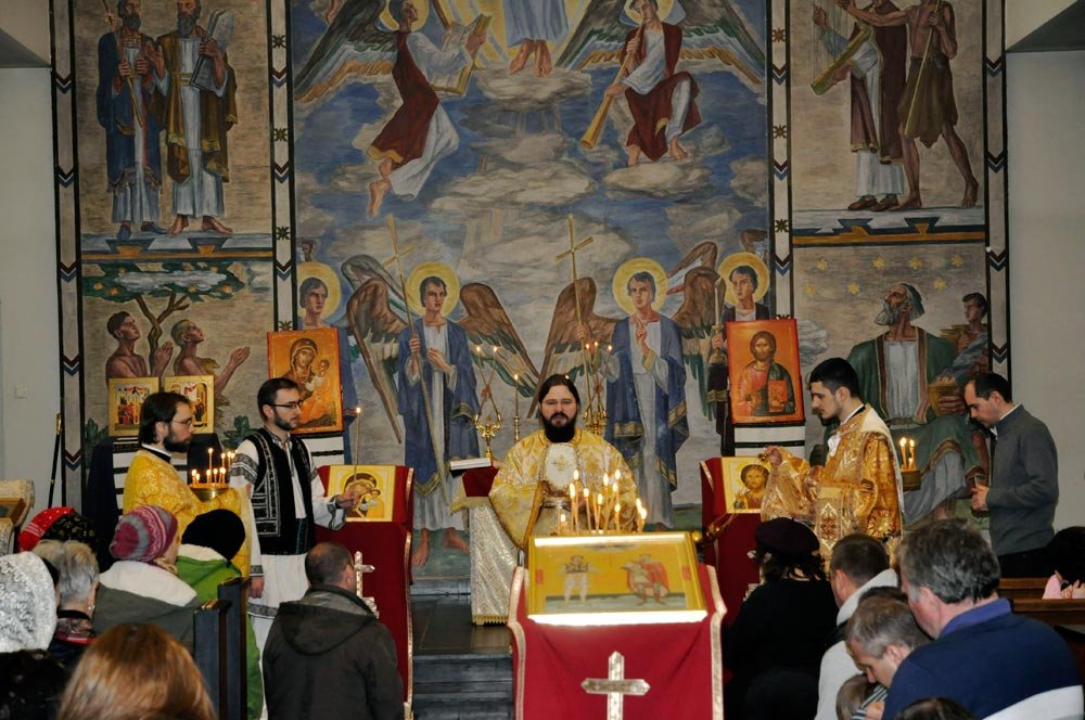 Slujire arhierească în duminica a 5-a din Postul Mare, la Oslo 86429