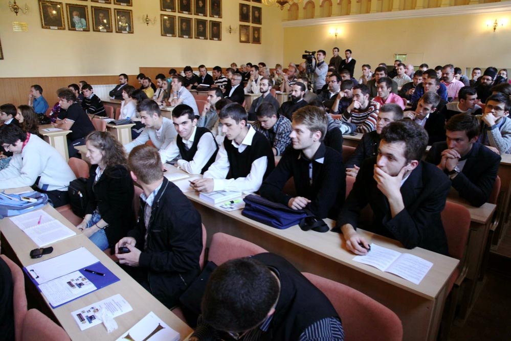 Richard Swinburne a conferenţiat la Sibiu 85558