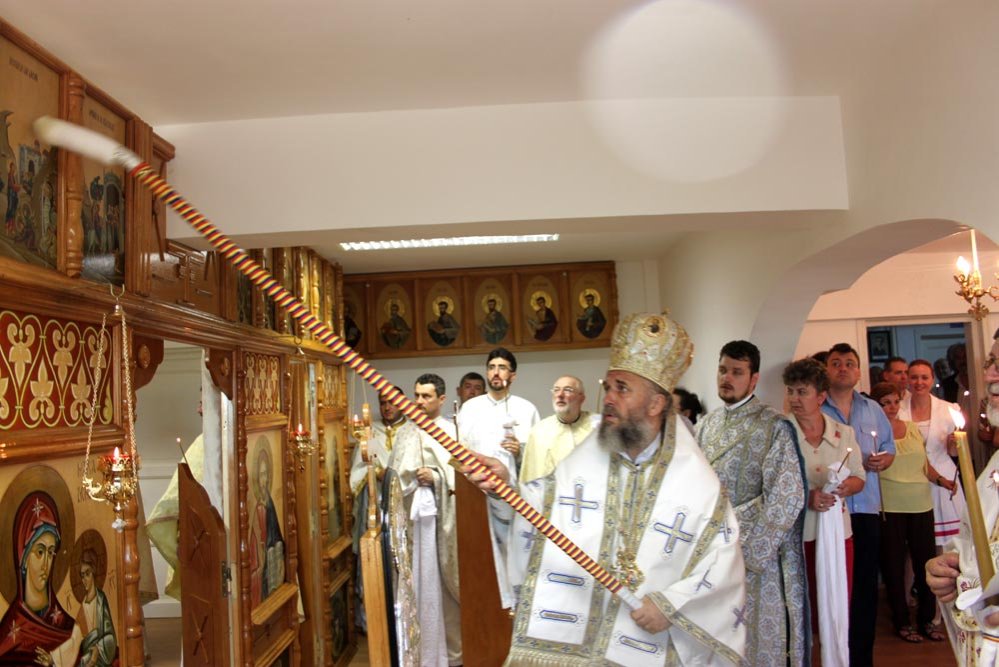 Sfinţirea capelei Centrului de reeducare de la Tichileşti 85253