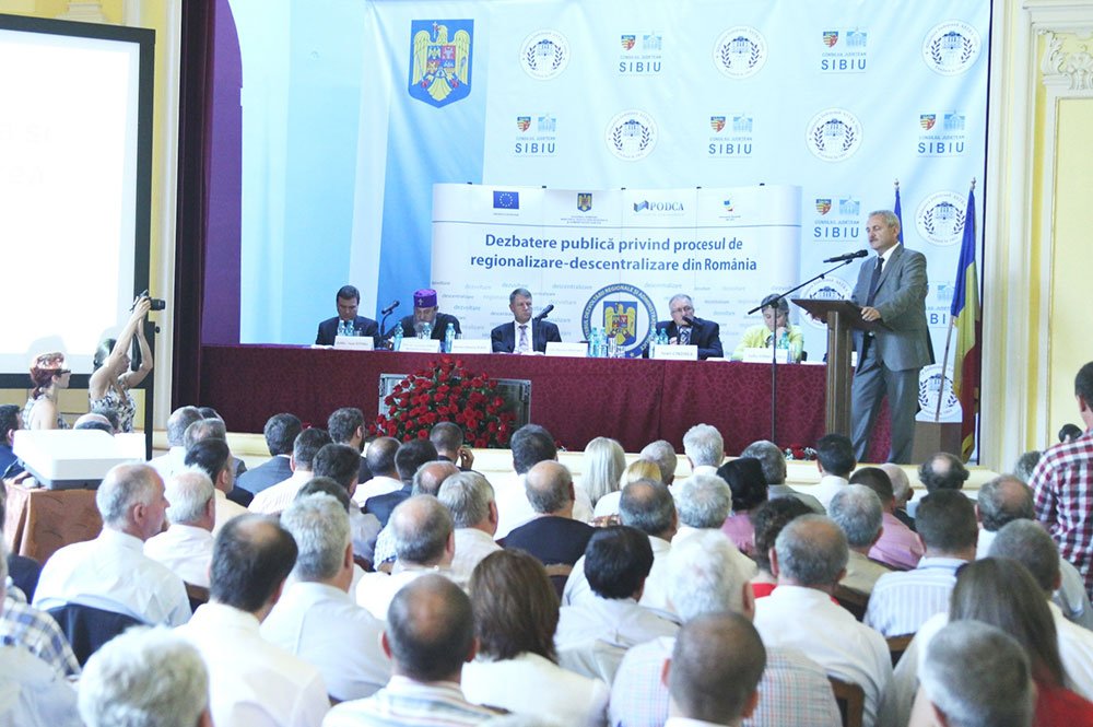 Dezbatere despre regionalizare, la Sibiu 84879