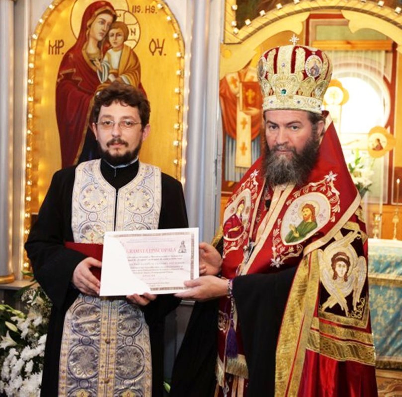 Binecuvântare la biserica din Stejara  84469