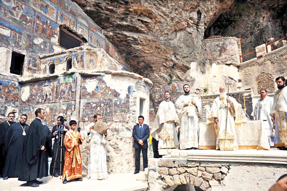 Patriarhul Ecumenic la Mănăstirea Sumela 84245