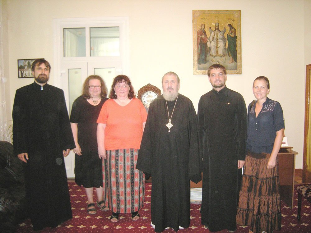 Studente din Finlanda în practică la Orhei, în Mitropolia Basarabiei 84209