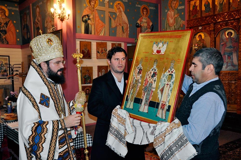 Sfântul Ierarh Teodosie de la Brazi sărbătorit în Suedia 83601