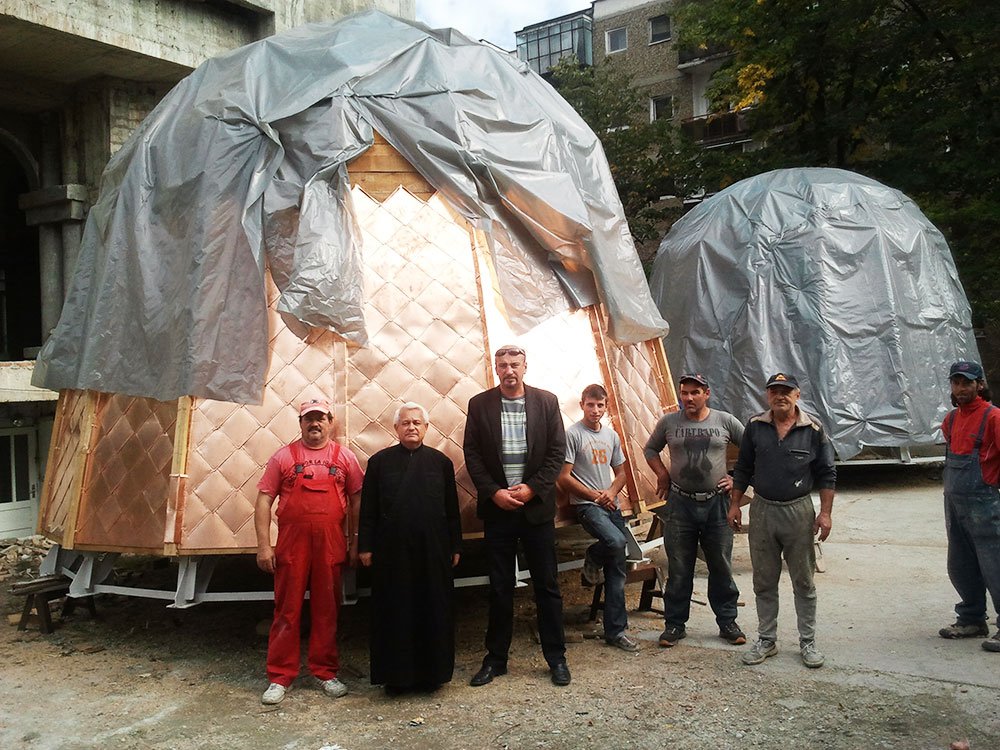 Noi lucrări la biserica Parohiei Arad-Şega II 83143